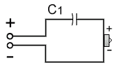 High Pass Crossover Filter Schematic